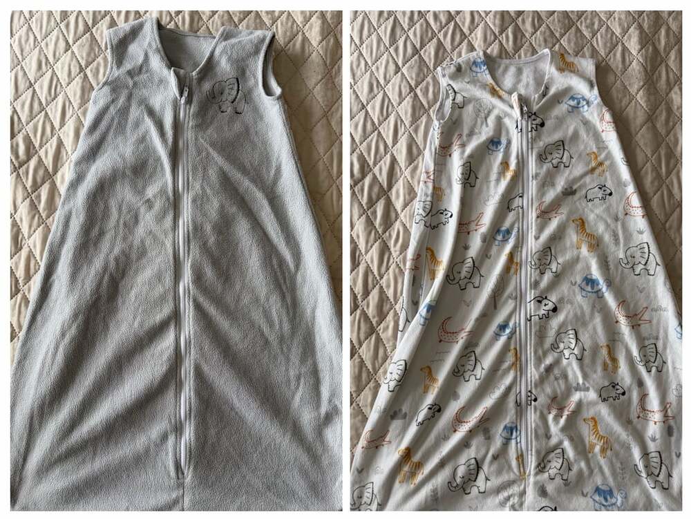 HALO Micro-Fleece SleepSack Wearable Blanket Lot of 2